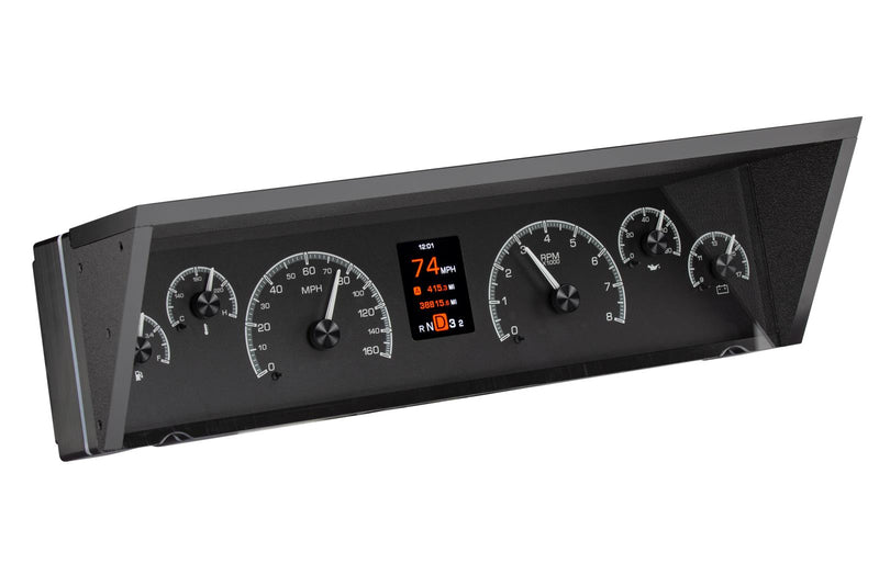 Dakota Digital HDX Direct-Fit Analog Gauge Systems HDX-77C-CAP-K