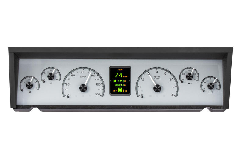 Dakota Digital HDX Direct-Fit Analog Gauge Systems HDX-77C-CAP-S