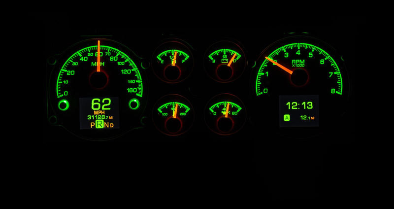 Dakota Digital HDX Direct-Fit Analog Gauge Systems HDX-78C-MC-K