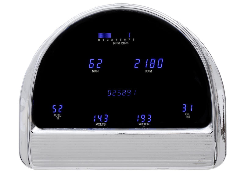Dakota Digital VFD3 Direct-Fit Digital Instrument Systems MFD3-52F-Z