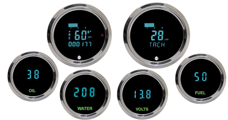 Dakota Digital Odyssey Series II Digital 6-Gauge Kits ODYR-60-1-C