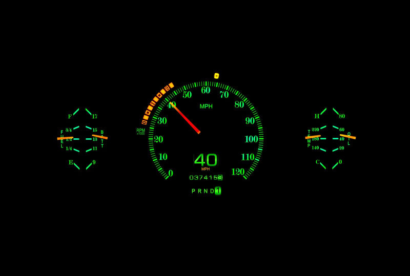 Dakota Digital RTX Direct-Fit Gauge Kits RTX-33F-X