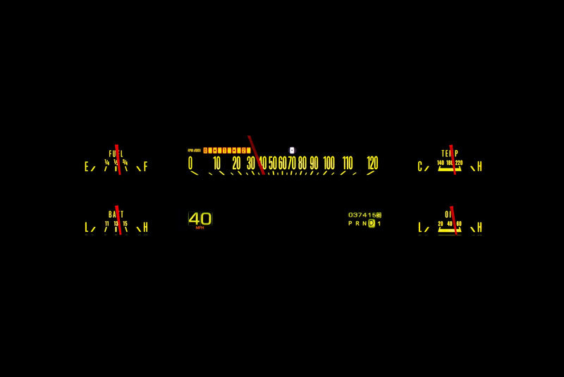 Dakota Digital RTX Direct-Fit Gauge Kits RTX-67F-PU-X