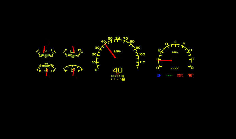 Dakota Digital RTX Direct-Fit Gauge Kits RTX-92F-PU-X