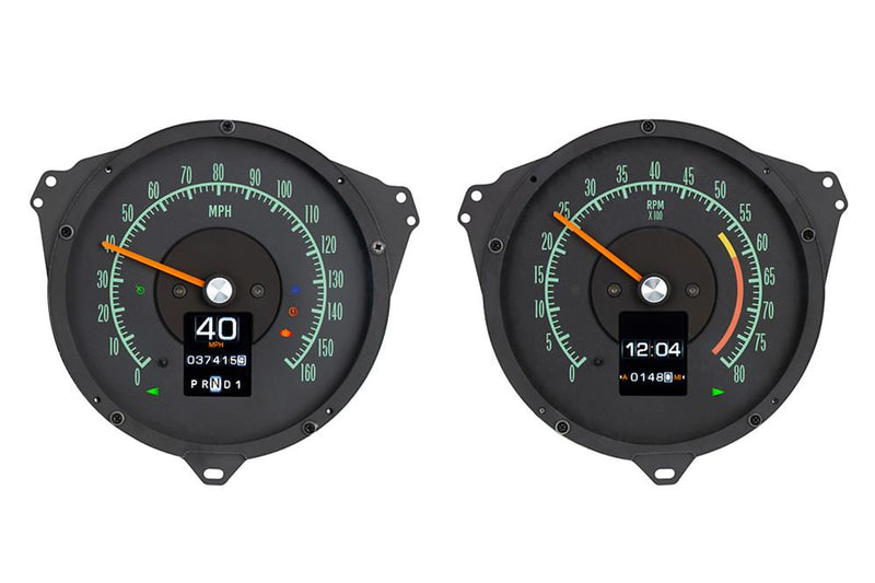 Dakota Digital RTX Direct-Fit Gauge Kits RTX-68C-VET-X