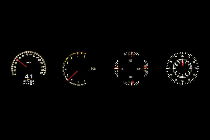 Dakota Digital RTX Direct-Fit Gauge Kits RTX-70D-CLG-X