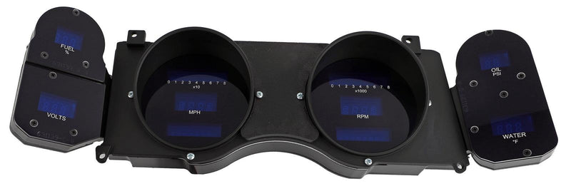 Dakota Digital VFD3 Direct-Fit Digital Instrument Systems VFD3-70C-CA-N-Z