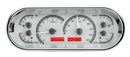 Dakota Digital VHX Series Recessed Oval Analog Gauge Kits VHX-1018-S-R