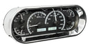 Dakota Digital VHX Series Recessed Oval Analog Gauge Kits VHX-1018-K-W