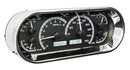 Dakota Digital VHX Series Recessed Oval Analog Gauge Kits VHX-1018-K-W