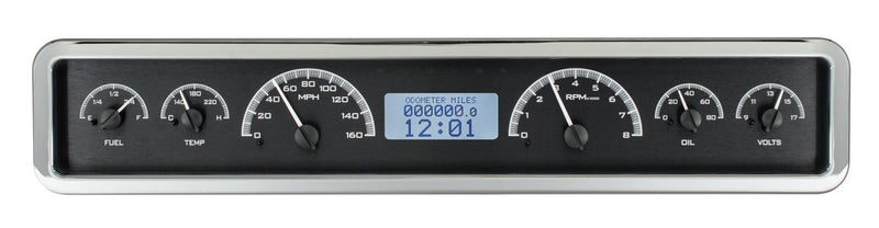 Dakota Digital VHX Series Universal Rectangle Analog Gauge Kits VHX-1023-K-W
