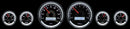 Dakota Digital VHX Series Universal Round Analog Gauge Kits VHX-1060-K-W