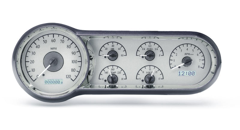 Dakota Digital VHX Series Direct-Fit Analog Gauge Systems VHX-53C-S-W
