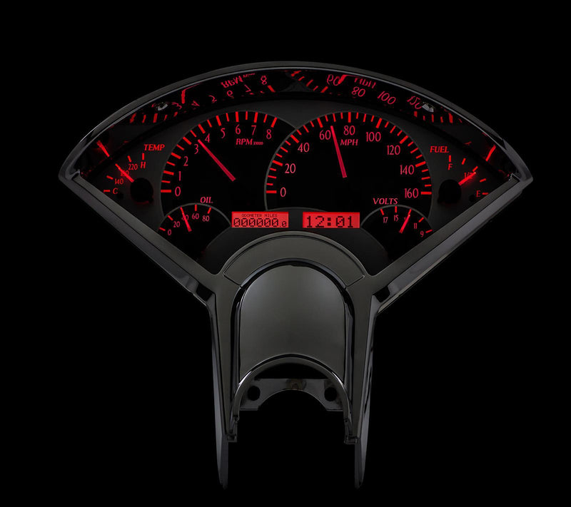 Dakota Digital VHX Series Direct-Fit Analog Gauge Systems VHX-55C-S-R