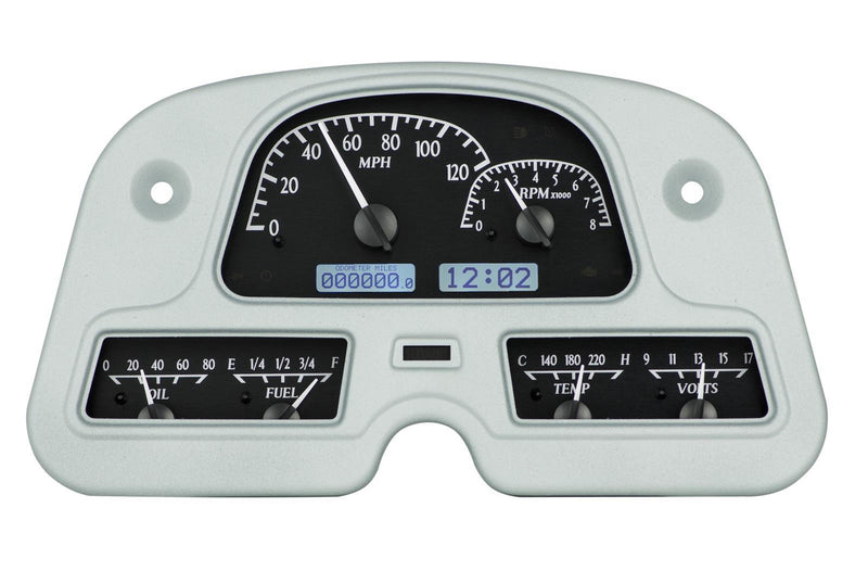 Dakota Digital VHX Series Direct-Fit Analog Gauge Systems VHX-62T-FJ-K-W