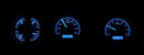 Dakota Digital VHX Series Direct-Fit Analog Gauge Systems VHX-70P-GTO-K-B