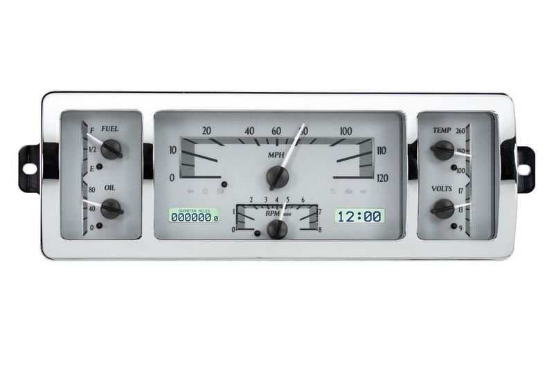 Dakota Digital VHX Series Direct-Fit Analog Gauge Systems VHX-40C-PU-S-W