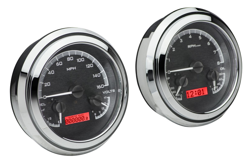 Dakota Digital VHX Series Direct-Fit Analog Gauge Systems VHX-47C-PU-K-R