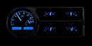 Dakota Digital VHX Series Direct-Fit Analog Gauge Systems VHX-48F-PU-K-B