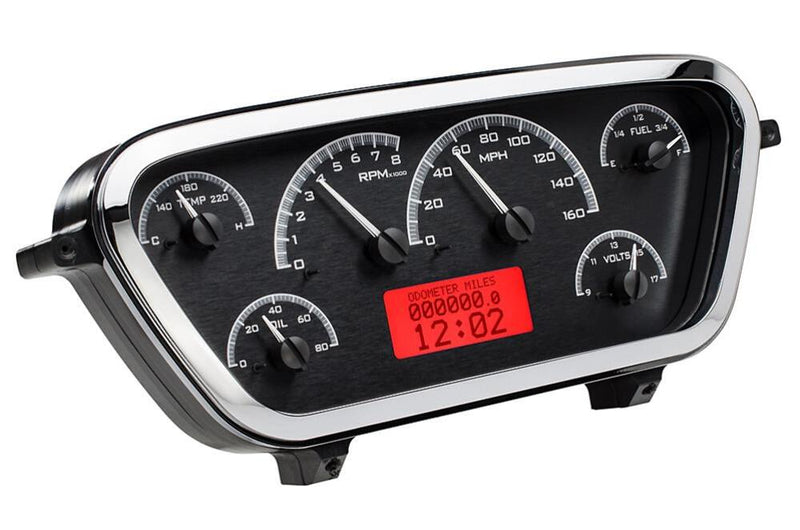 Dakota Digital VHX Series Direct-Fit Analog Gauge Systems VHX-53F-PU-K-R