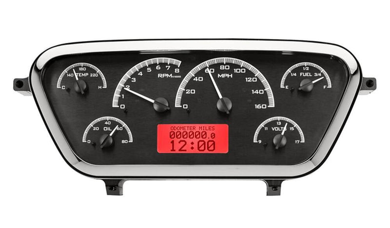 Dakota Digital VHX Series Direct-Fit Analog Gauge Systems VHX-53F-PU-K-R