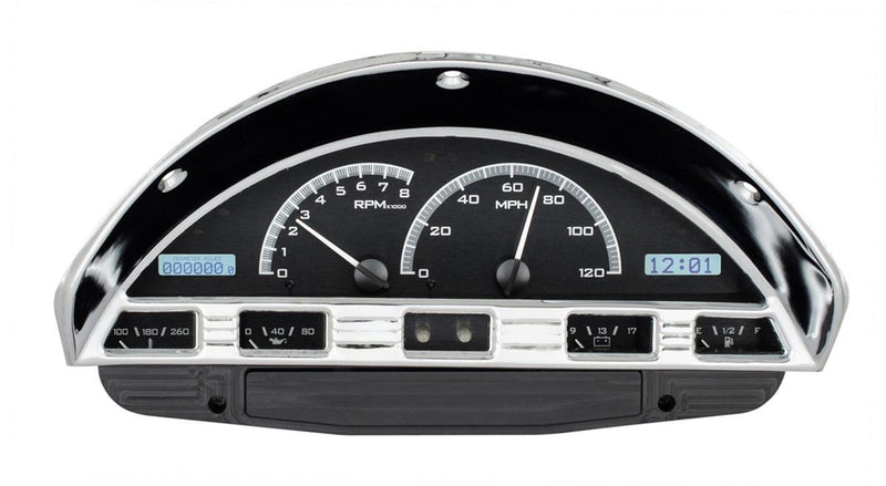 Dakota Digital VHX Series Direct-Fit Analog Gauge Systems VHX-56F-PU-K-W