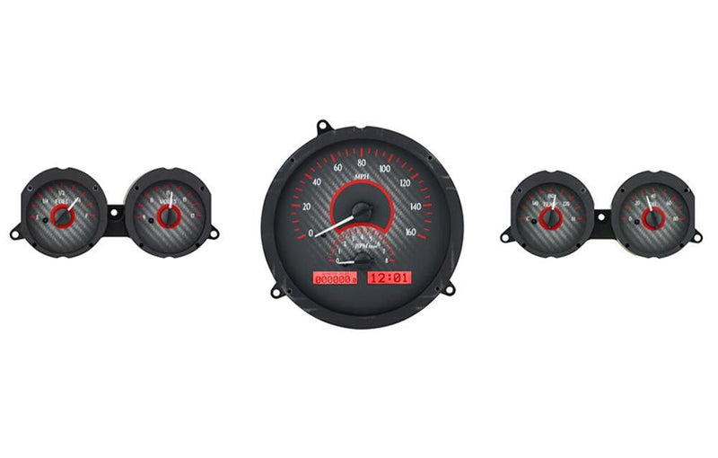 Dakota Digital VHX Series Direct-Fit Analog Gauge Systems VHX-59C-IMP-C-R