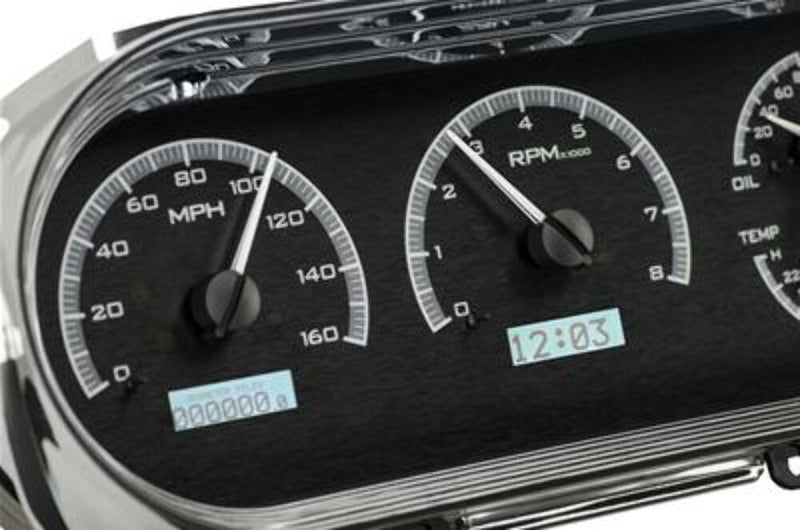 Dakota Digital VHX Series Direct-Fit Analog Gauge Systems VHX-63C-NOV-K-W