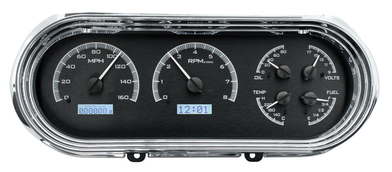 Dakota Digital VHX Series Direct-Fit Analog Gauge Systems VHX-63C-NOV-K-W