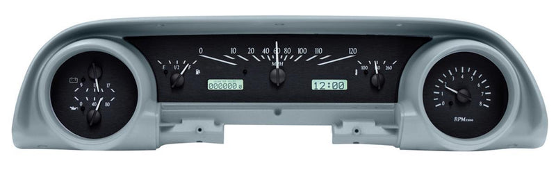 Dakota Digital VHX Series Direct-Fit Analog Gauge Systems VHX-63F-GAL-K-W