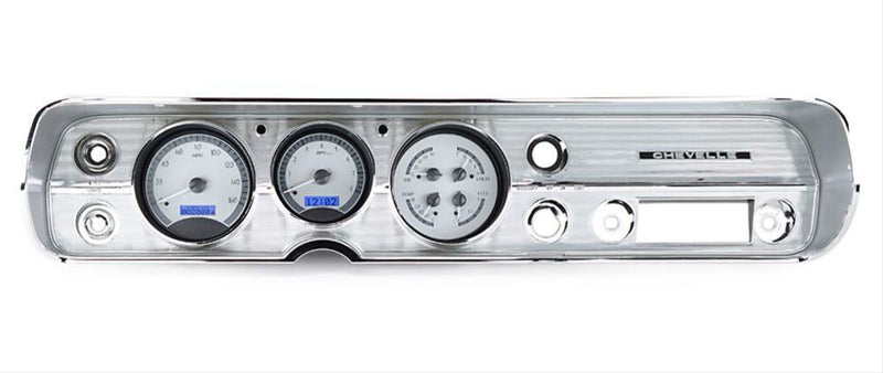 Dakota Digital VHX Series Direct-Fit Analog Gauge Systems VHX-64C-CVL-S-B