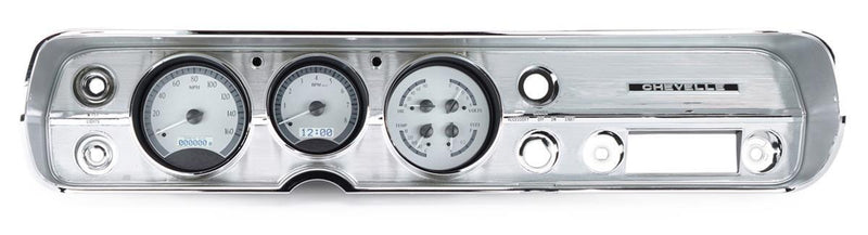 Dakota Digital VHX Series Direct-Fit Analog Gauge Systems VHX-64C-CVL-S-W