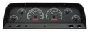 Dakota Digital VHX Series Direct-Fit Analog Gauge Systems VHX-64C-PU-K-R
