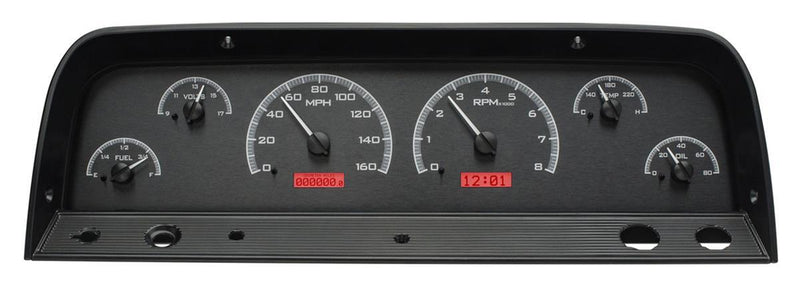 Dakota Digital VHX Series Direct-Fit Analog Gauge Systems VHX-64C-PU-K-R