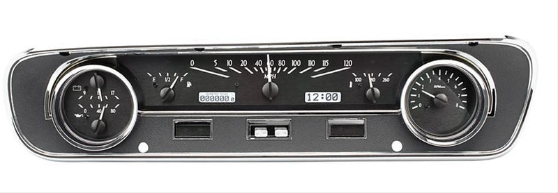 Dakota Digital VHX Series Direct-Fit Analog Gauge Systems VHX-64F-FAL-K-W