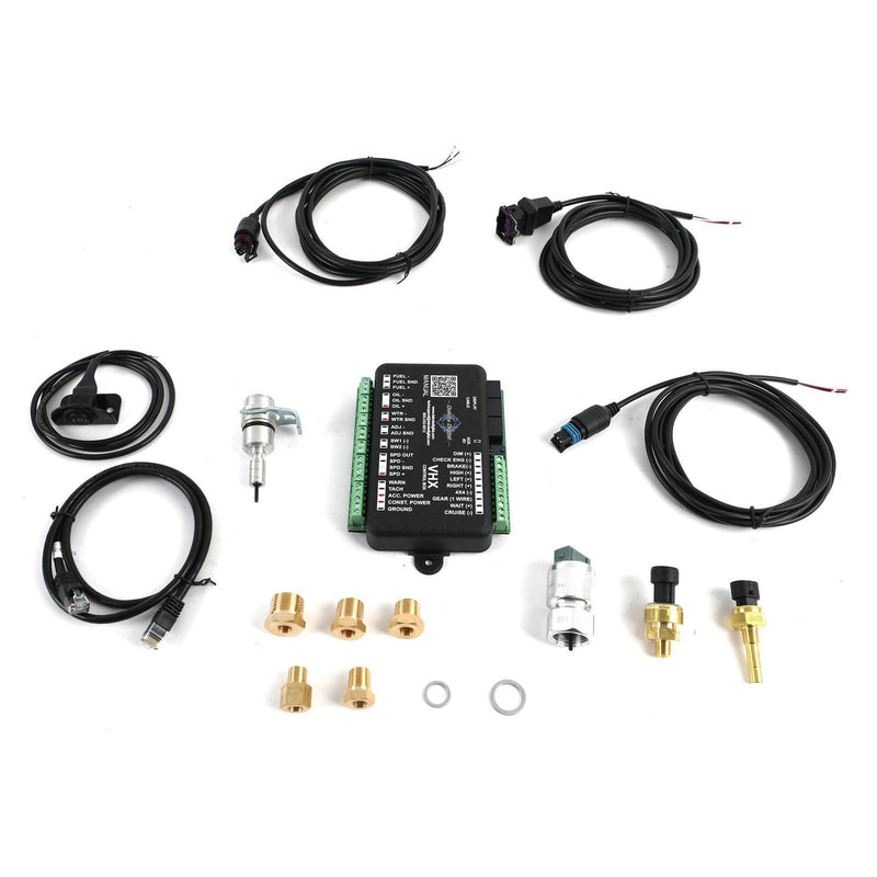 Dakota Digital VHX Series Direct-Fit Analog Gauge Systems VHX-65F-PU-K-W