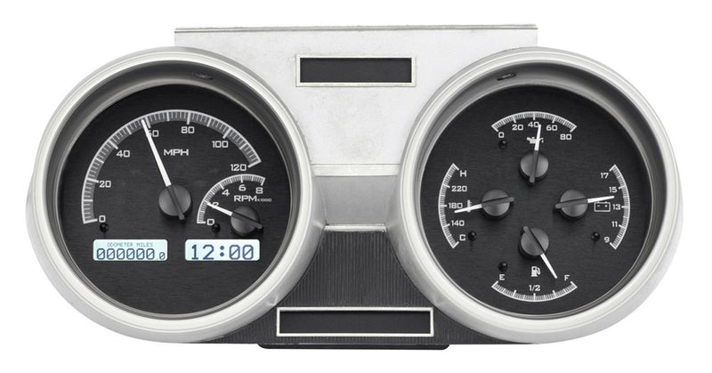 Dakota Digital VHX Series Direct-Fit Analog Gauge Systems VHX-66O-CUT-K-W