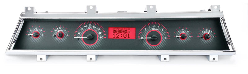 Dakota Digital VHX Series Direct-Fit Analog Gauge Systems VHX-66C-CVL-K-R
