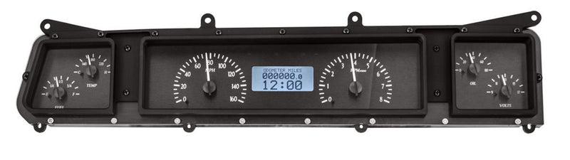 Dakota Digital VHX Series Direct-Fit Analog Gauge Systems VHX-66C-IMP-K-W
