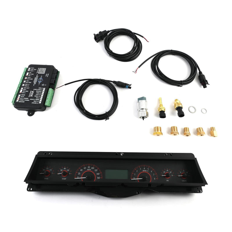 Dakota Digital VHX Series Direct-Fit Analog Gauge Systems VHX-66C-NOV-C-R