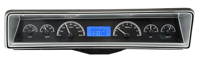 Dakota Digital VHX Series Direct-Fit Analog Gauge Systems VHX-66C-NOV-K-B