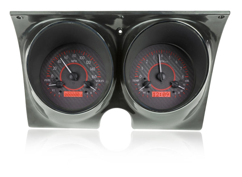 Dakota Digital VHX Series Direct-Fit Analog Gauge Systems VHX-67C-CAM-C-R