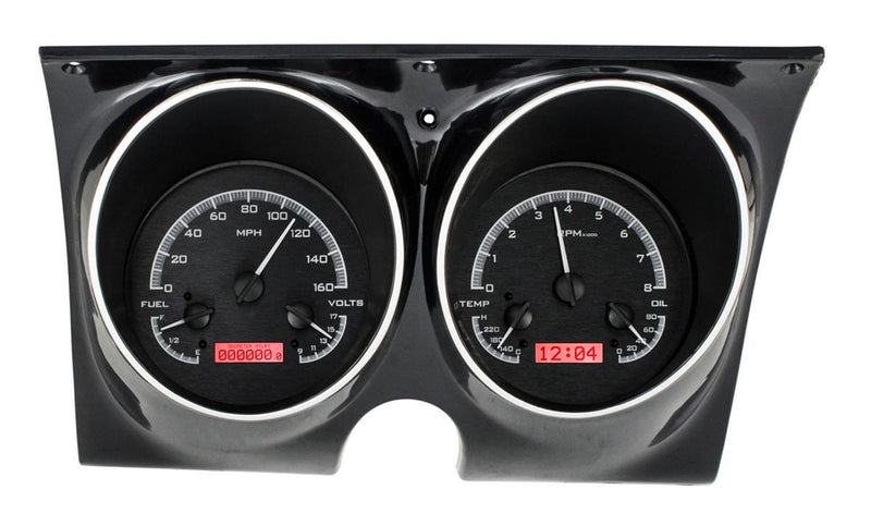 Dakota Digital VHX Series Direct-Fit Analog Gauge Systems VHX-67C-CAM-K-R