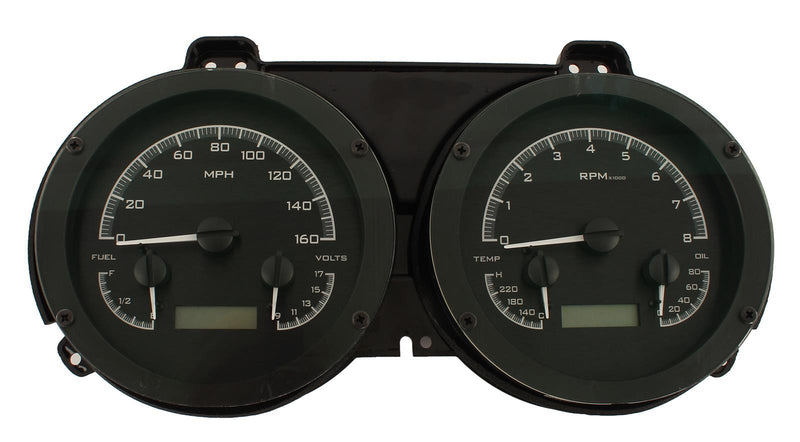 Dakota Digital VHX Series Direct-Fit Analog Gauge Systems VHX-67C-CAM-K-W