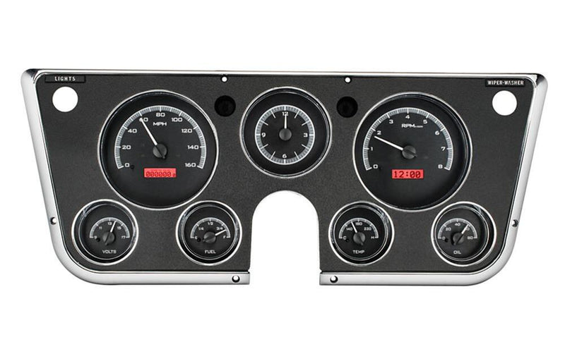 Dakota Digital VHX Series Direct-Fit Analog Gauge Systems VHX-67C-PA-K-R