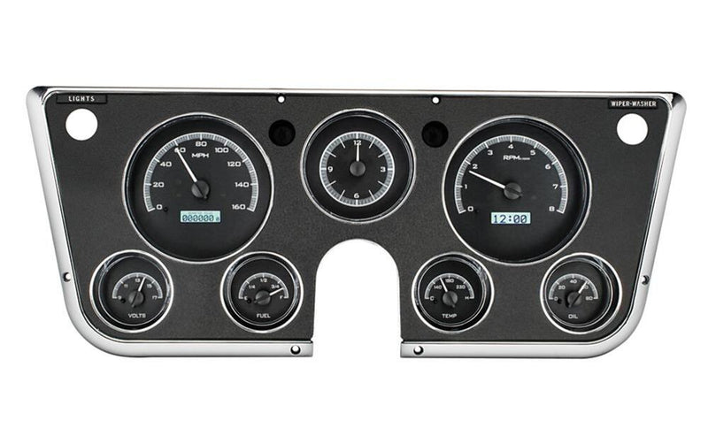 Dakota Digital VHX Series Direct-Fit Analog Gauge Systems VHX-67C-PA-K-W