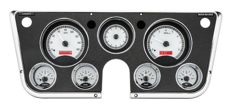 Dakota Digital VHX Series Direct-Fit Analog Gauge Systems VHX-67C-PA-S-R