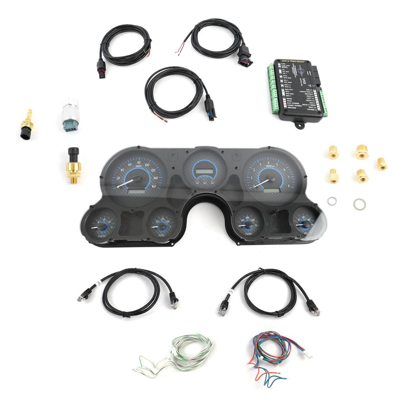 Dakota Digital VHX Series Direct-Fit Analog Gauge Systems VHX-67C-PU-C-B