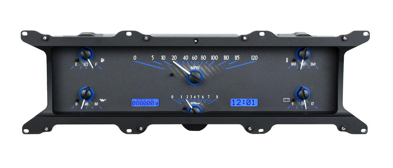 Dakota Digital VHX Series Direct-Fit Analog Gauge Systems VHX-67F-PU-K-B