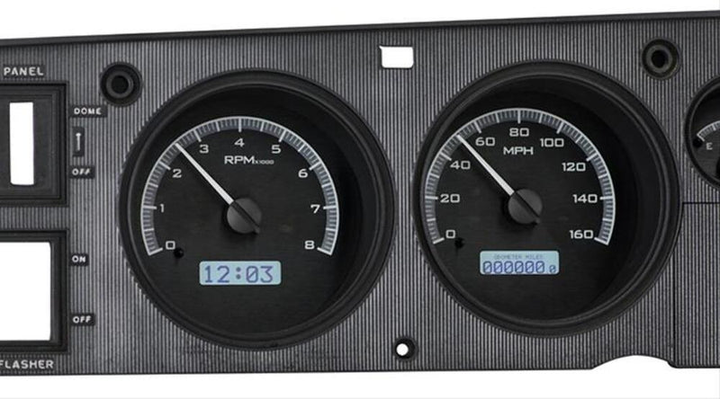 Dakota Digital VHX Series Direct-Fit Analog Gauge Systems VHX-68D-CHG-K-R